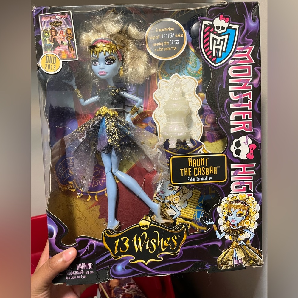 Monster High 13 Wishes Abbey Bominable Doll COLLECTABLE